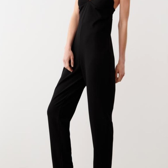 Long strappy jumpsuit - Picture 3 of 7
